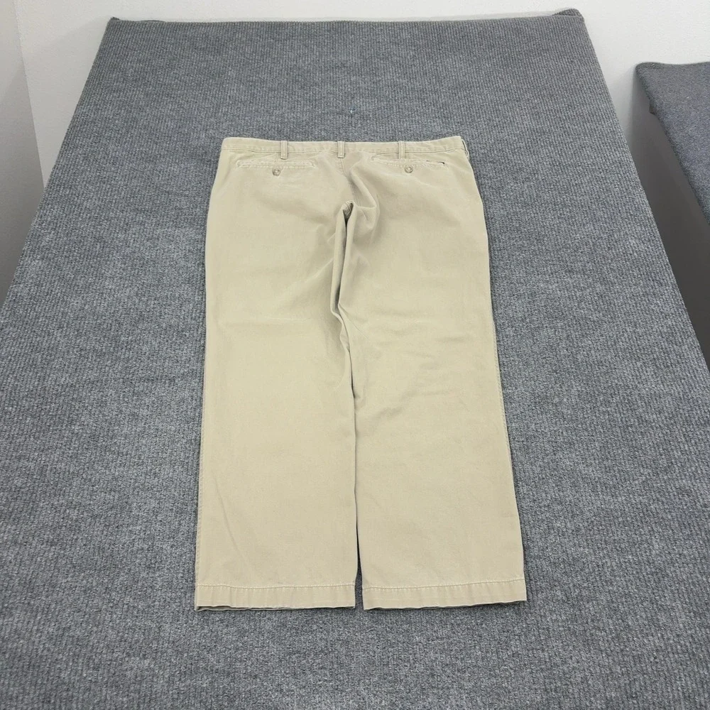 Eddie Bauer Pants Mens 40 Khaki Cotton Legend Classic Fit Chino Casual Outdoor